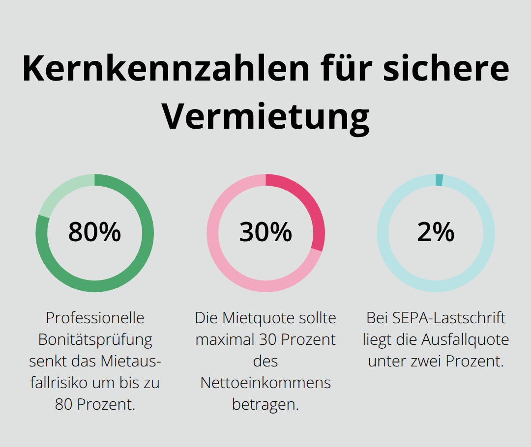 Zentrale Prozentwerte zur Minimierung von Mietausfällen