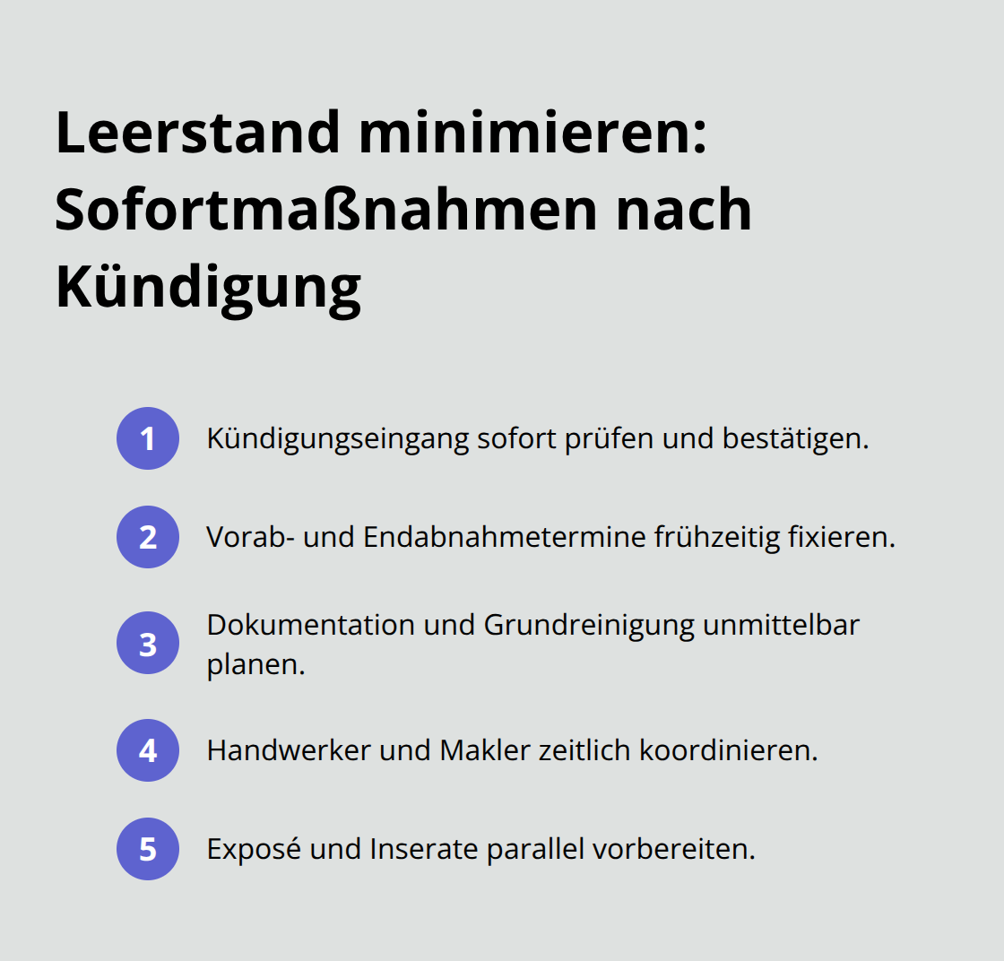 Kompakte To-dos zur schnellen Nachvermietung in Deutschland - Mietverwaltung Mieterwechsel Begleitung